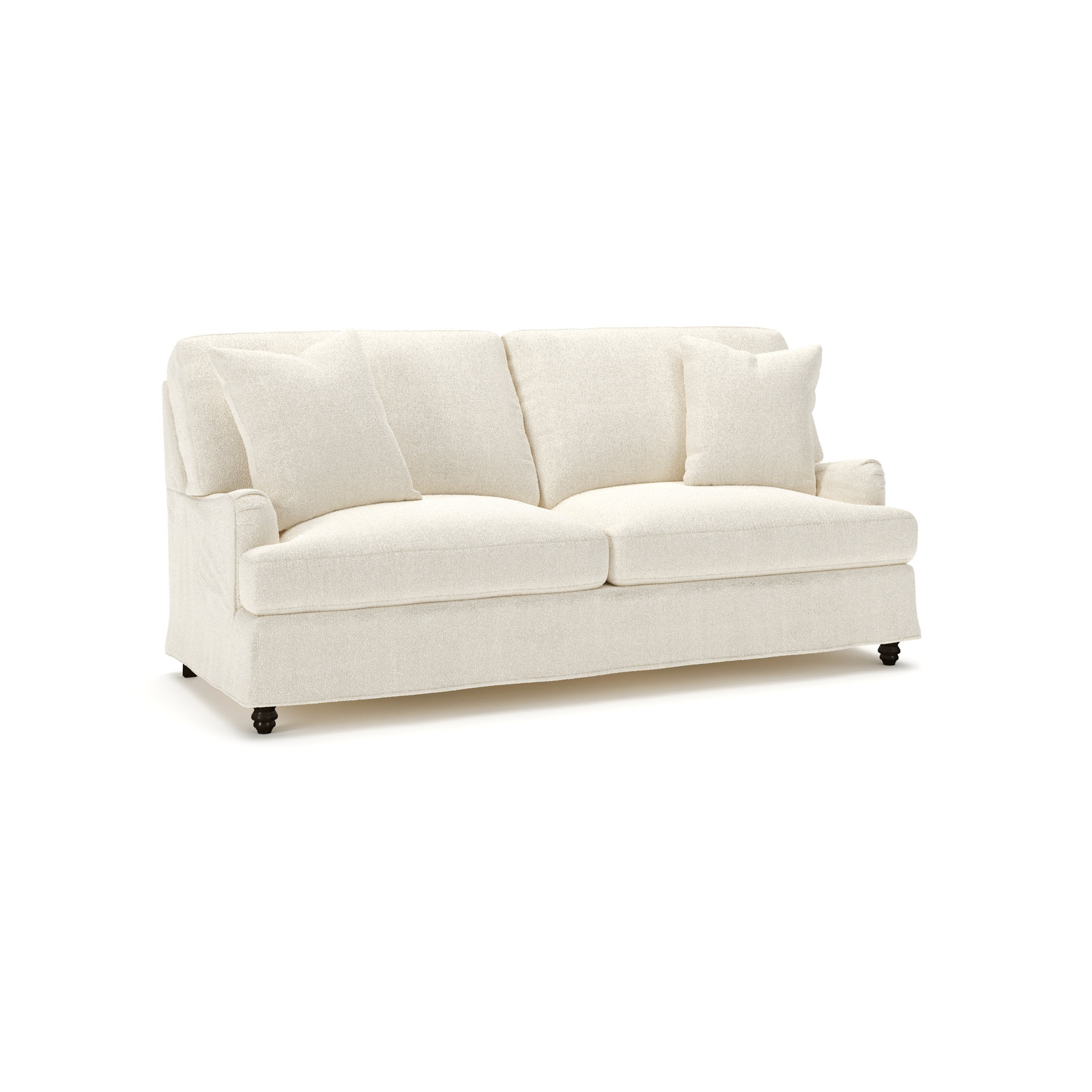 Walters 82'' Sofa, Davis Pearl Performance Bouclé