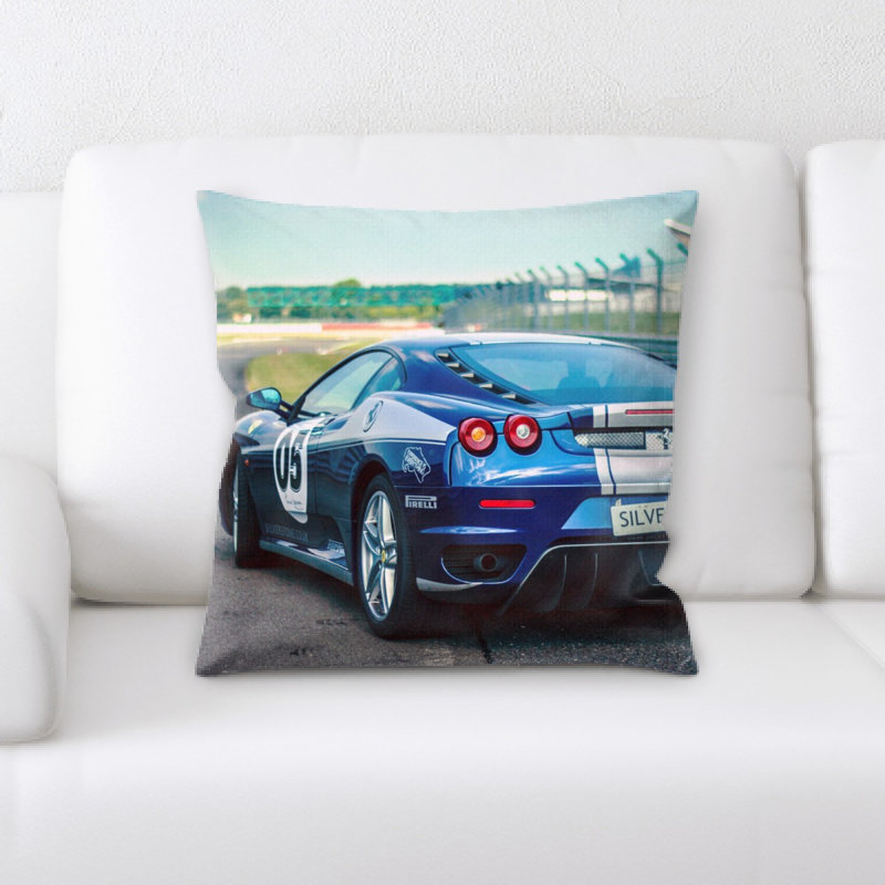 Microsuede Throw Pillow