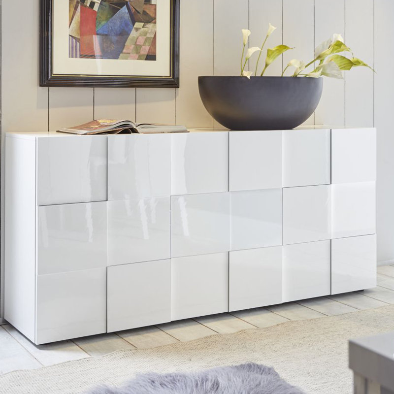 Bailee 459.74cm Sideboard, White