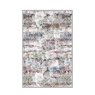 Antibacterial Hall Carpet, 31.5 x 59.1 inches | 100% Polyester, 0.4 in Pile Height, Non-Slip PVC Felt Dot Underside | Machine Washable, 3D Digital Printing | Durable & Stylish for Entryway, Living Room, or Bedroom