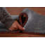 Tapis tribal gris Gabbeh 3 x 5