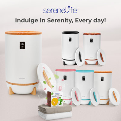Chauffe-serviettes SereneLife