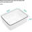 Modern White Ceramic Rectangular Vessel Sink 16X12 Inch - To Tarnish And Stylish-204912340-204912338