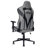 Techni Sport Adjustable Reclining Ergonomic Swiveling PC & Racing Game Chair in Gray