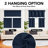 Blackout Rod Pocket Kitchen Curtain Valance and Tiers Set-2041922984-2041922989