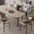 Naishaun Rock Dining Table with Thickened Top-1000366611