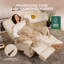 Chaise berçante pivotante manuelle à 360 ° avec poche de rangement et tissu StainGuard Marinke-425008893
