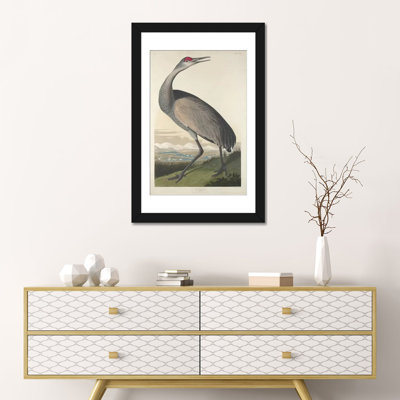 « whooping grues », reproduction d’impression sur toile
