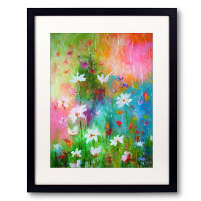 Wildflowers Print by Angel Estevez