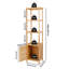 Alezandro Bamboo Bathroom Cabinet