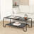 Allen Cindina Glass Coffee Table