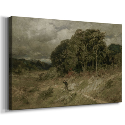 Paysages rétro-DCLxxvii -Galerie enveloppée Cavas