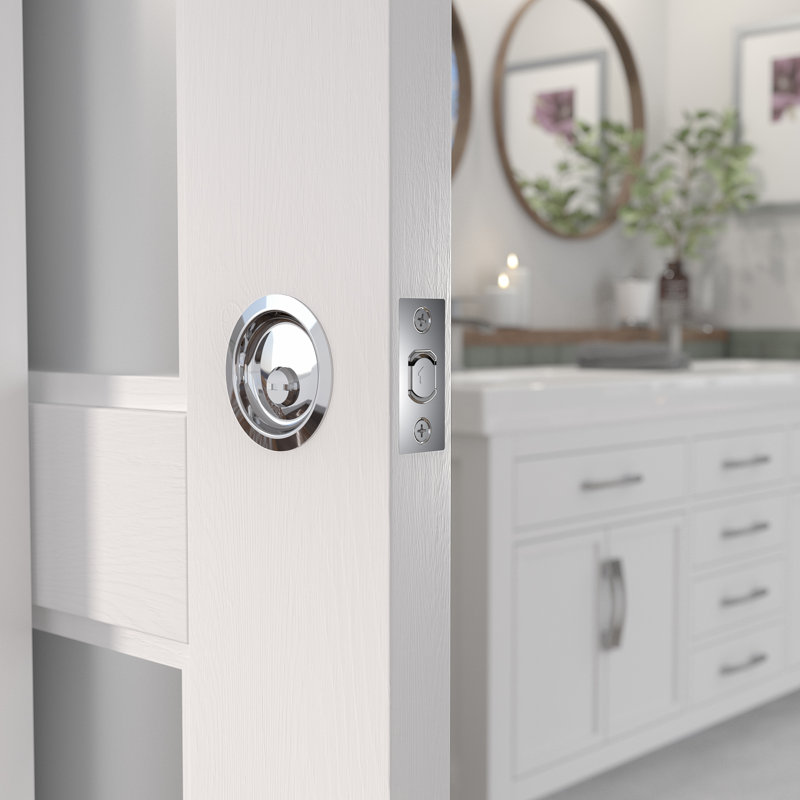 Poignée de porte à poche, Chrome