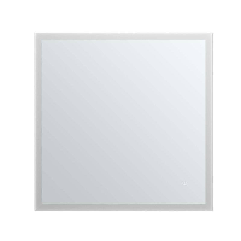 Miroir de salle de bain Washingtonville, 30 po x 30 po