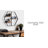 Ted 3 Shelves Hexagon Accent Shelf