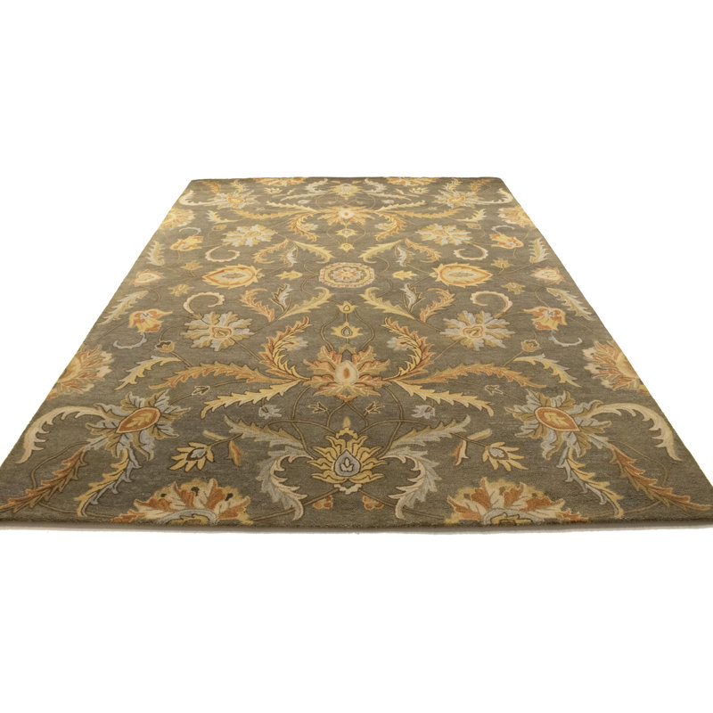 Tapis oriental moderne brun clair 8X11