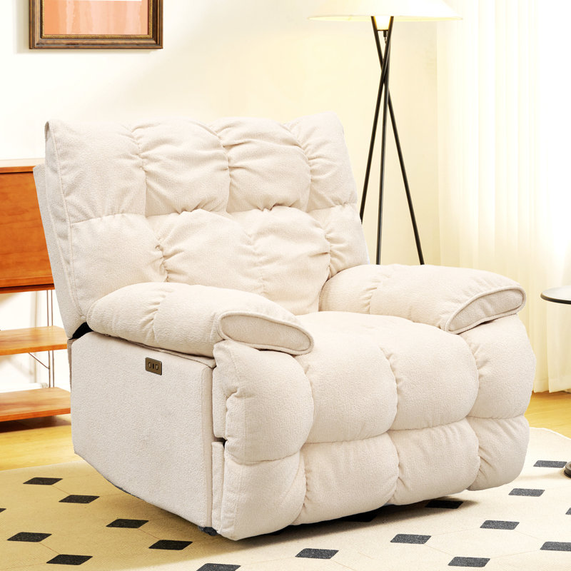 Sitjoy Classic Recliner S1-White Electirc