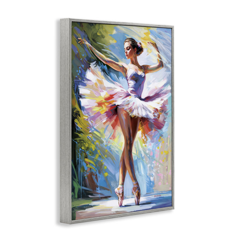  «Embrace In Motion», estampe numérique par Leon Devenice, Estampe numérique Farmhouse, H 18 po x l 12 po