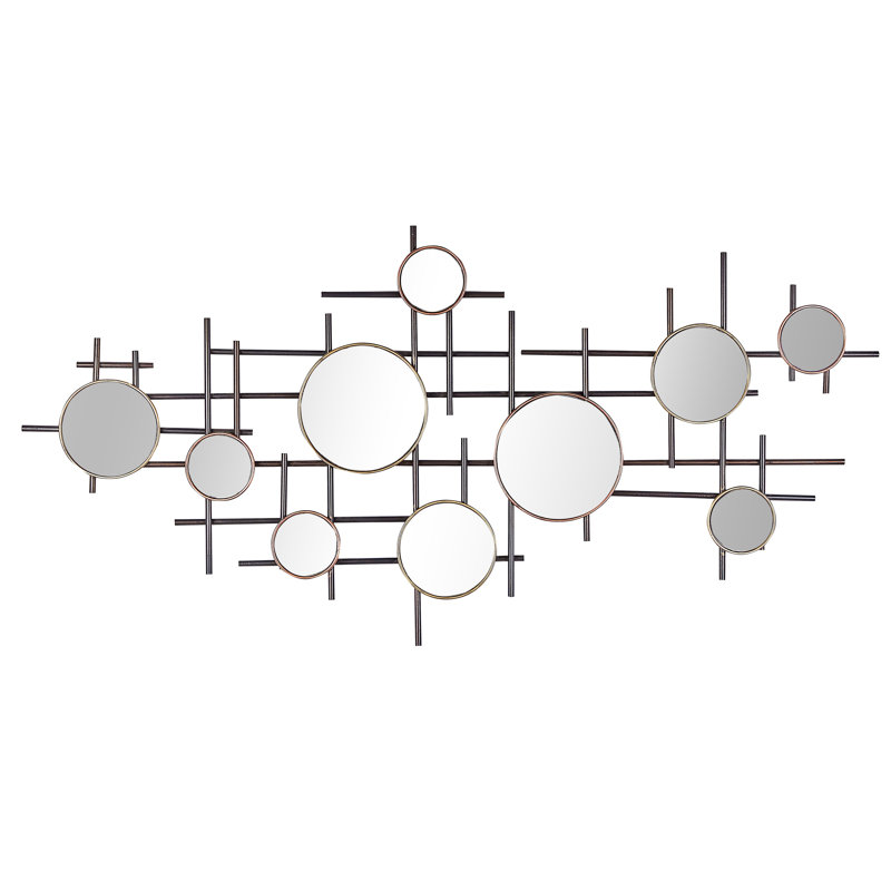 Kinard Metal Flat Wall Mirror