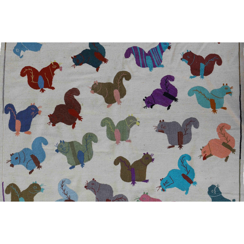 Askersund Wool Hand Woven 169cm X 229cm Area Rug