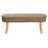Aafrin Bali & Pari Denver Modern Bohemian Natural Seagrass And Acacia Wood Accent Bench