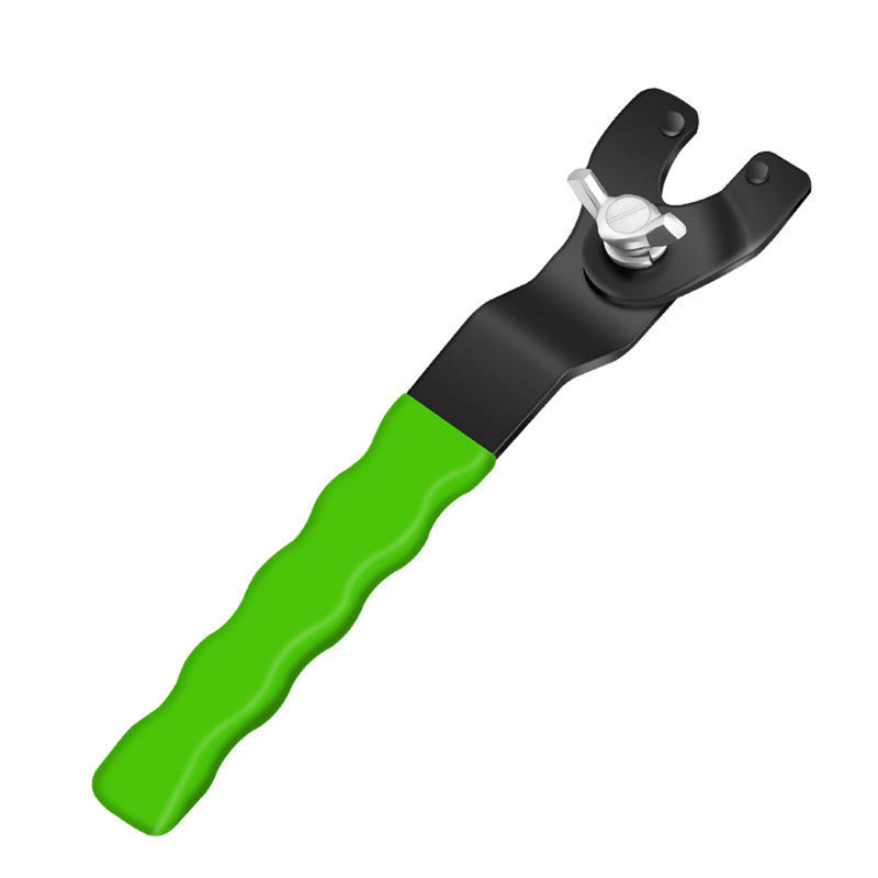 the wrench Angle Grinder Wrench Thickened Disassembly Tool Adjustable
