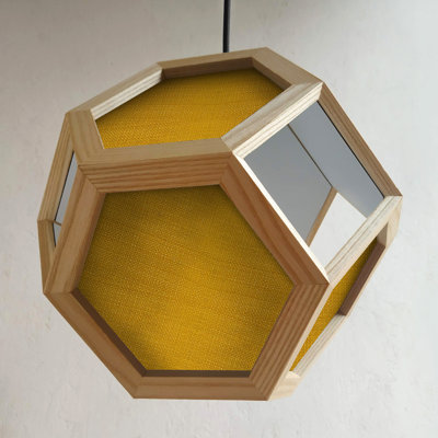 Chew 1 - Light Oil Geometric Pendant