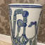 Abrahamic Ceramic Freestanding Umbrella Stand – Hand-Finished, Antique Look, Versatile Indoor or Outdoor Use-38928709