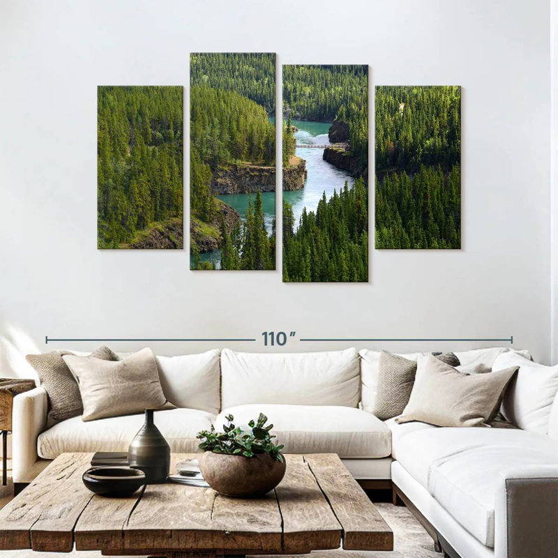 Alvord Yukon River Trail, 54" H x 84" W