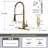 WOWOW Pull Out Kitchen Faucet-103398267