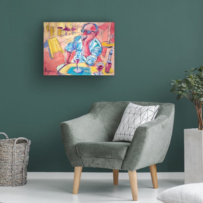 Œuvre d'art sur toile Pinotnoir, Dorothy Fagan, H 14 po x l 19 po