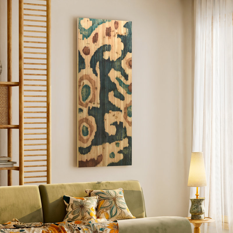 " Ocean Ikat A "