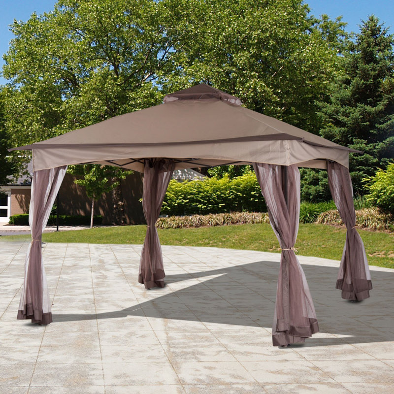 Callihan 3m x 3m Metal Patio Gazebo