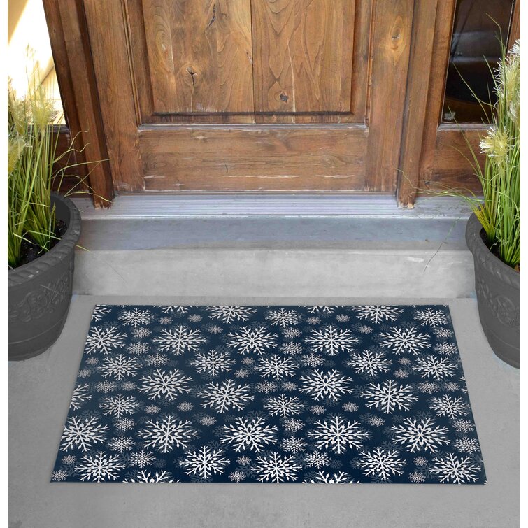 The Twillery Co.® Rummond Open Circle Rubber 60 in. x 36 in. Non-Slip  Outdoor Door Mat & Reviews