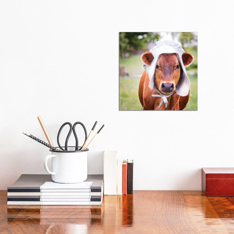 Miss Maria 1 Piece Wrapped Canvas Wall Art, 30.48cm H x 30.48cm W x 1.91cm D