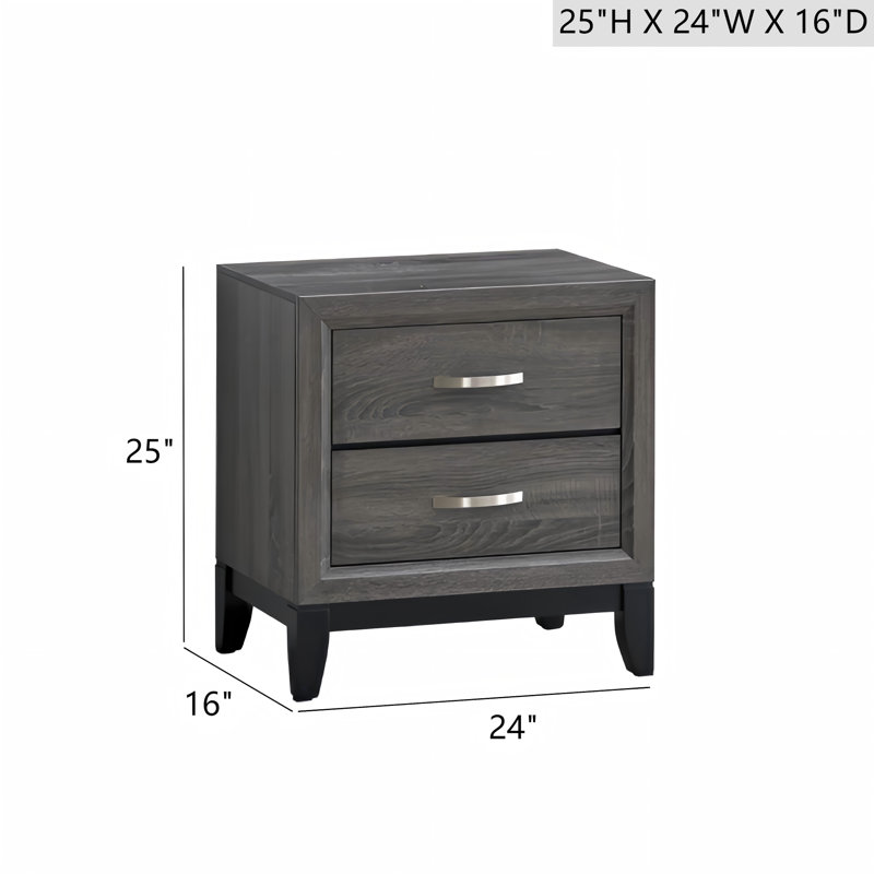 Nightstand , Gray