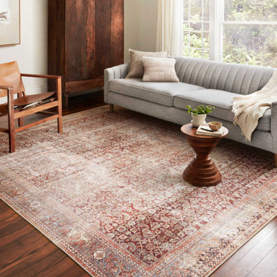 Tapis oriental rouge / brun Sim