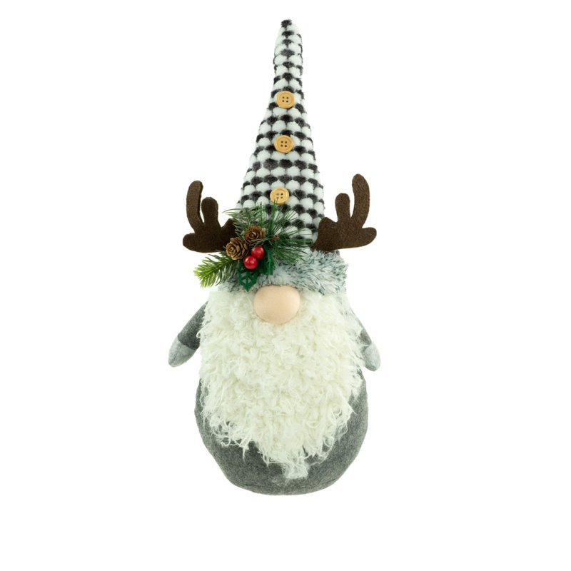Gnome gris debout