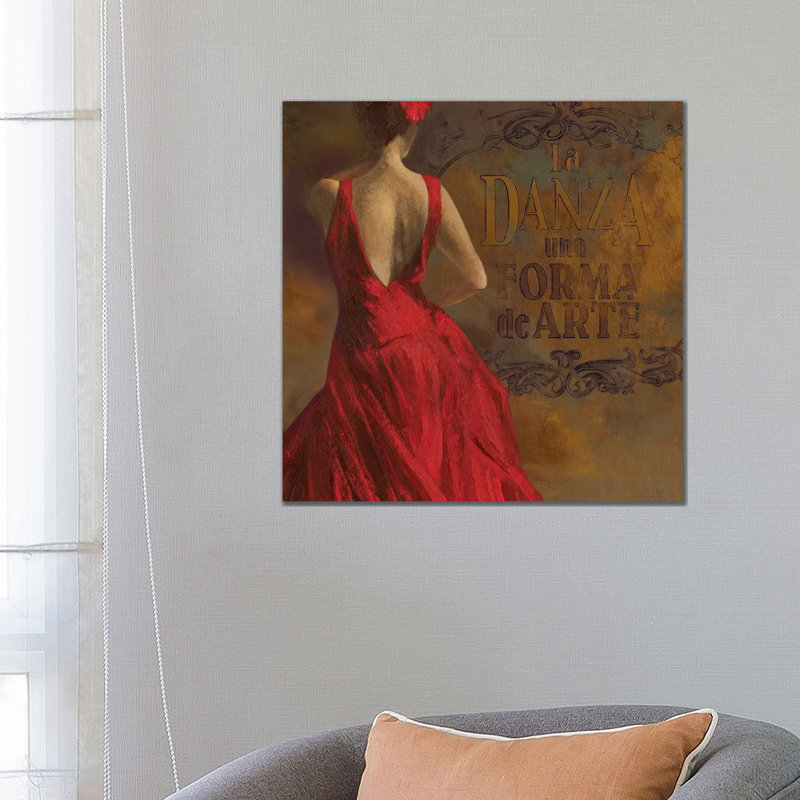 La Dance I by Aimee Wilson - Wrapped Canvas Painting, 66.04 cm H x 66.04 cm W x 3.175 cm D