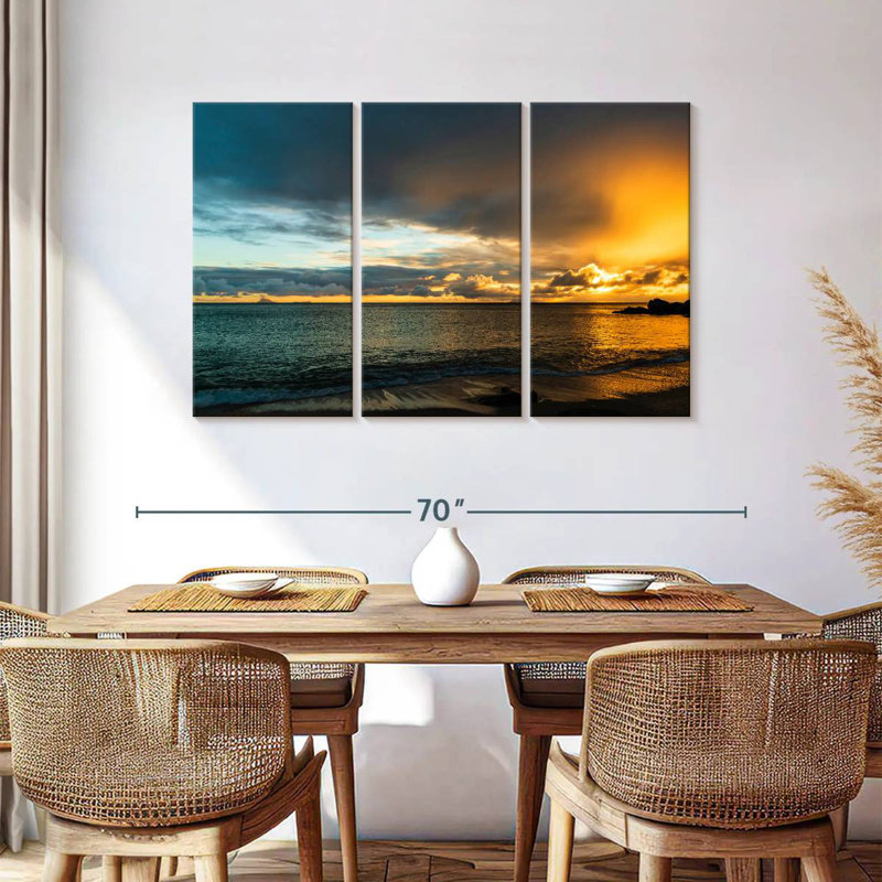 Gillard Sunset At Shell Beach, 36" H x 57" W