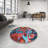 Abstract Indoor Rug-698752464