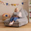 Kids Bertie Bear Corudroy Lounger Bean Bag-118322689