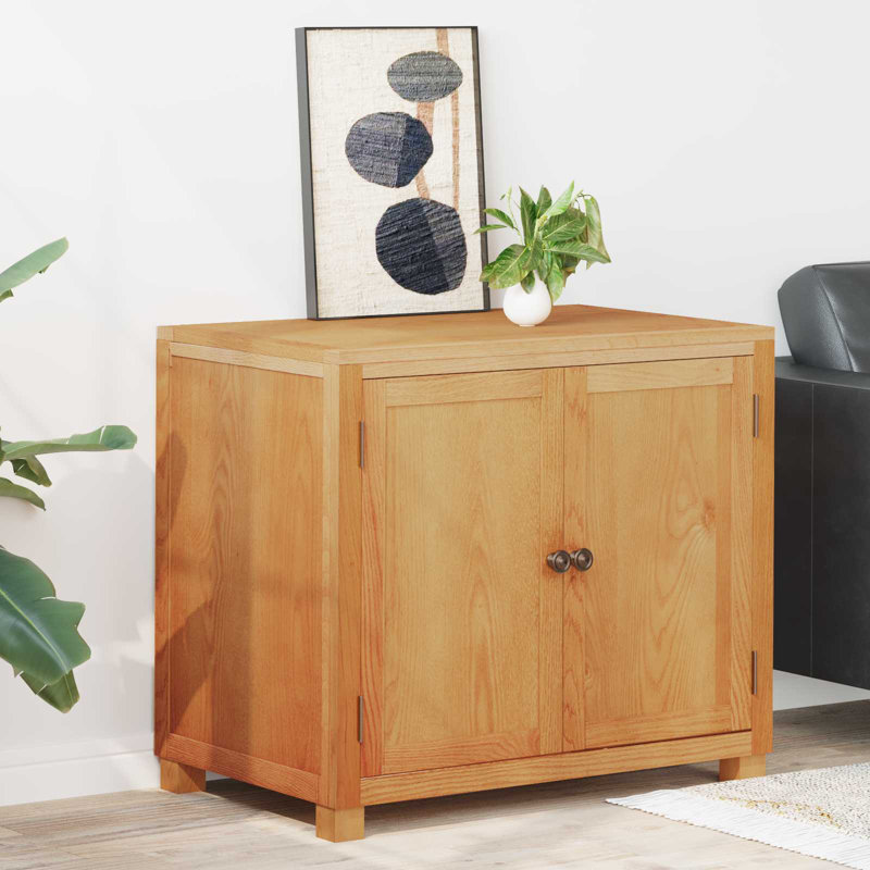 Engineered Wood Rectangle Accent Cabinet, 70cm H x 78cm W x 50cm D