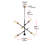 Whelchel 6-Light Dimmable Sputnik Chandelier-1471338744-1471338751