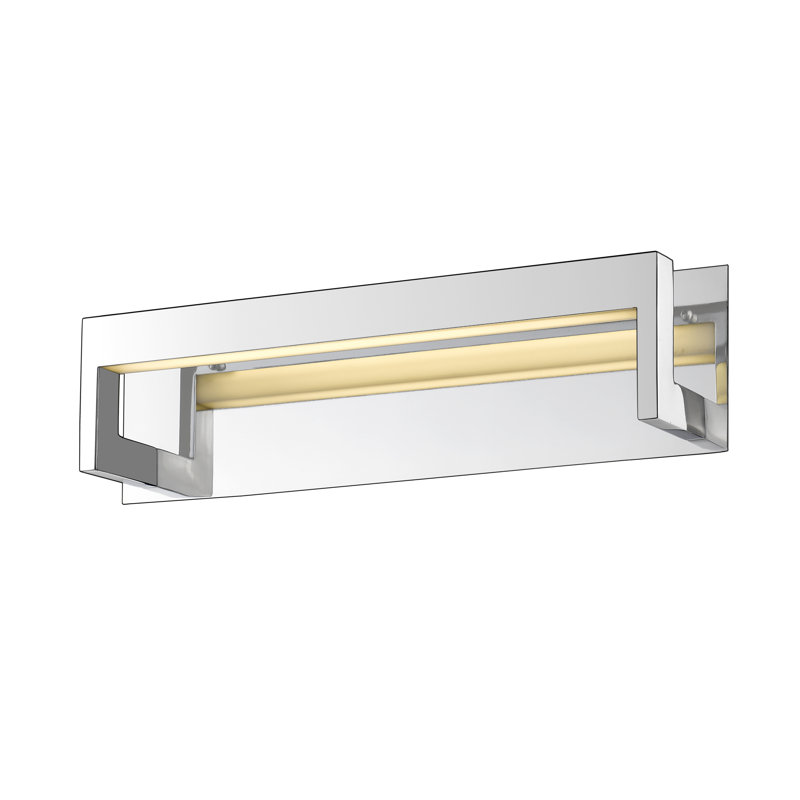 Friedman Dimmable LED Bath Bar, Chrome