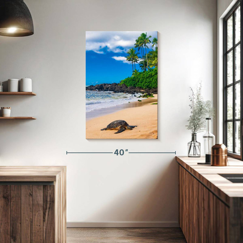 Brampt Honu Sea Turtle, 39" H x 26" W