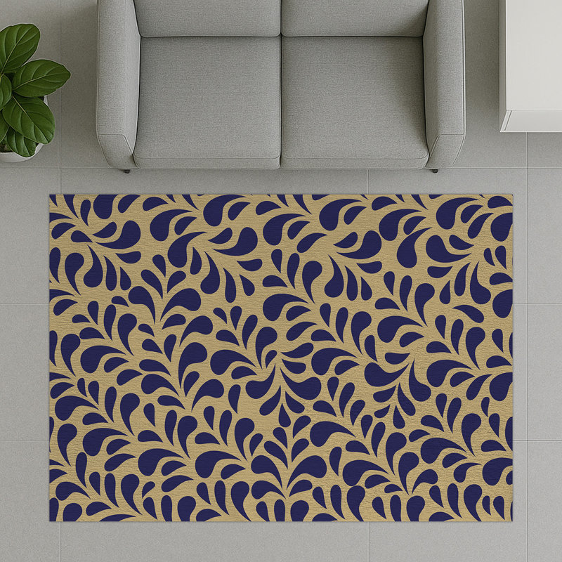Abstract Area Rug, Runner 70 x 140 cm