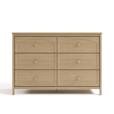 Olivia 6 Drawer Double Dresser by Graco