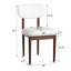 Ensemble de 2 chaises de salle à manger rembourrées en bois massif Rhoda-349926403-349926406