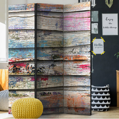 Jewel Solid Wood Folding Room Divider